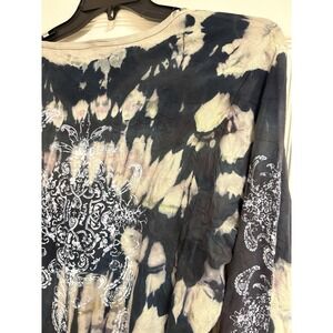 Sledge USA A New Kind Tie Dye Long Sleeve Women's Top Size 3X Plus Size Retro